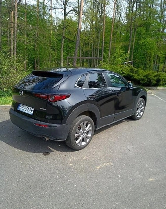 Mazda CX-30 cena 88900 przebieg: 57000, rok produkcji 2021 z Poddębice małe 254